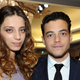 Angela Sarafyan and Rami Malek at the 8th Annual GLSEN Respect Awards held at Beverly Hills Hotel on October 5, 2012. Image via Getty.